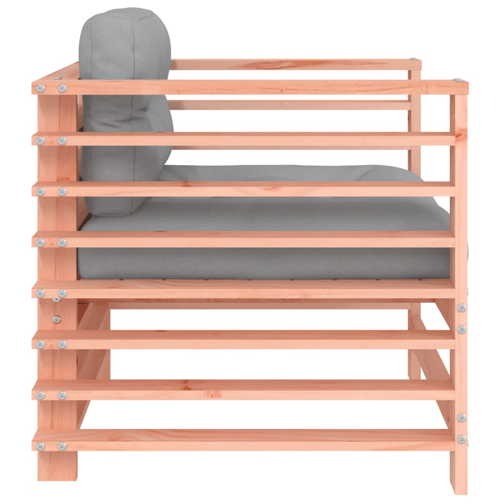 Garden S With Cushions 2 Pcs Solid Wood Douglas