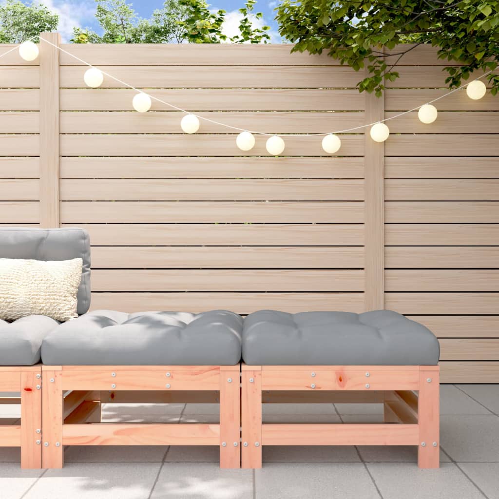 Garden S With Cushions 2 Pcs Solid Wood Douglas