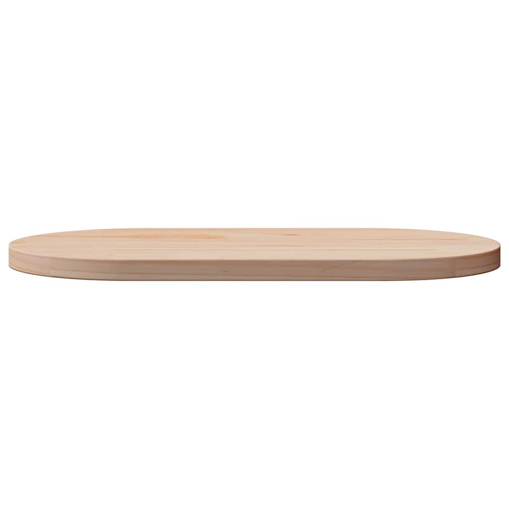 Table Top Solid Wood Pine Oval