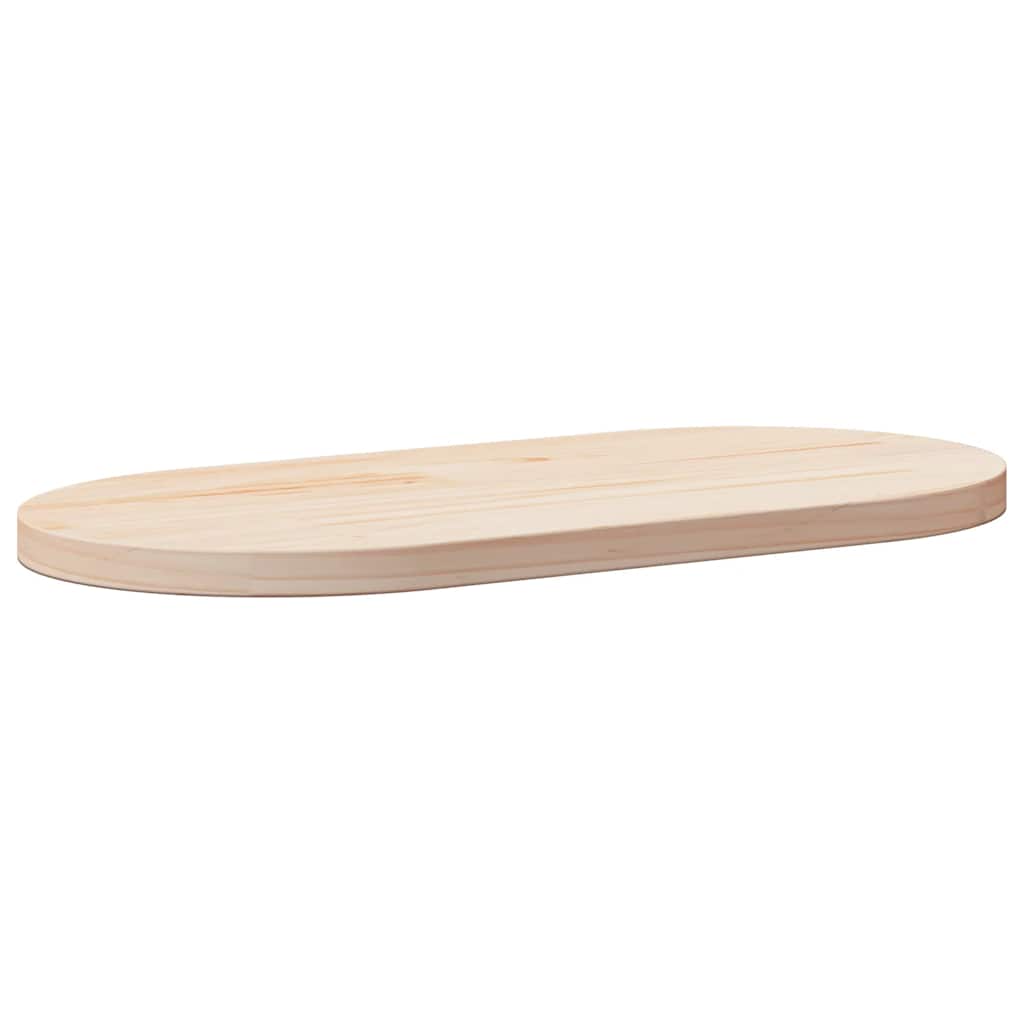 Table Top Solid Wood Pine Oval