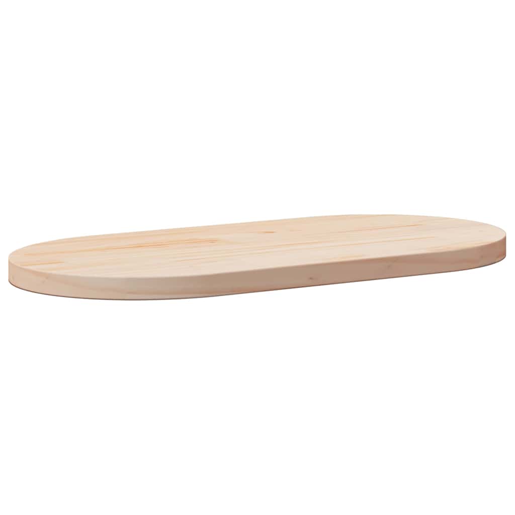 Table Top Solid Wood Pine Oval