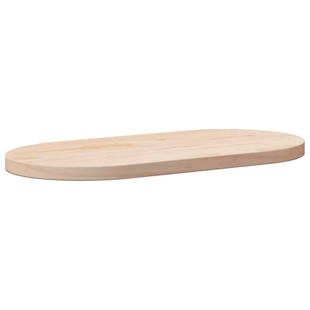 Table Top Solid Wood Pine Oval