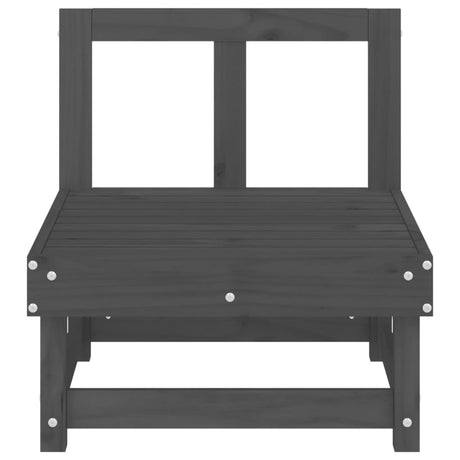 Garden Grey Solid Wood Pine