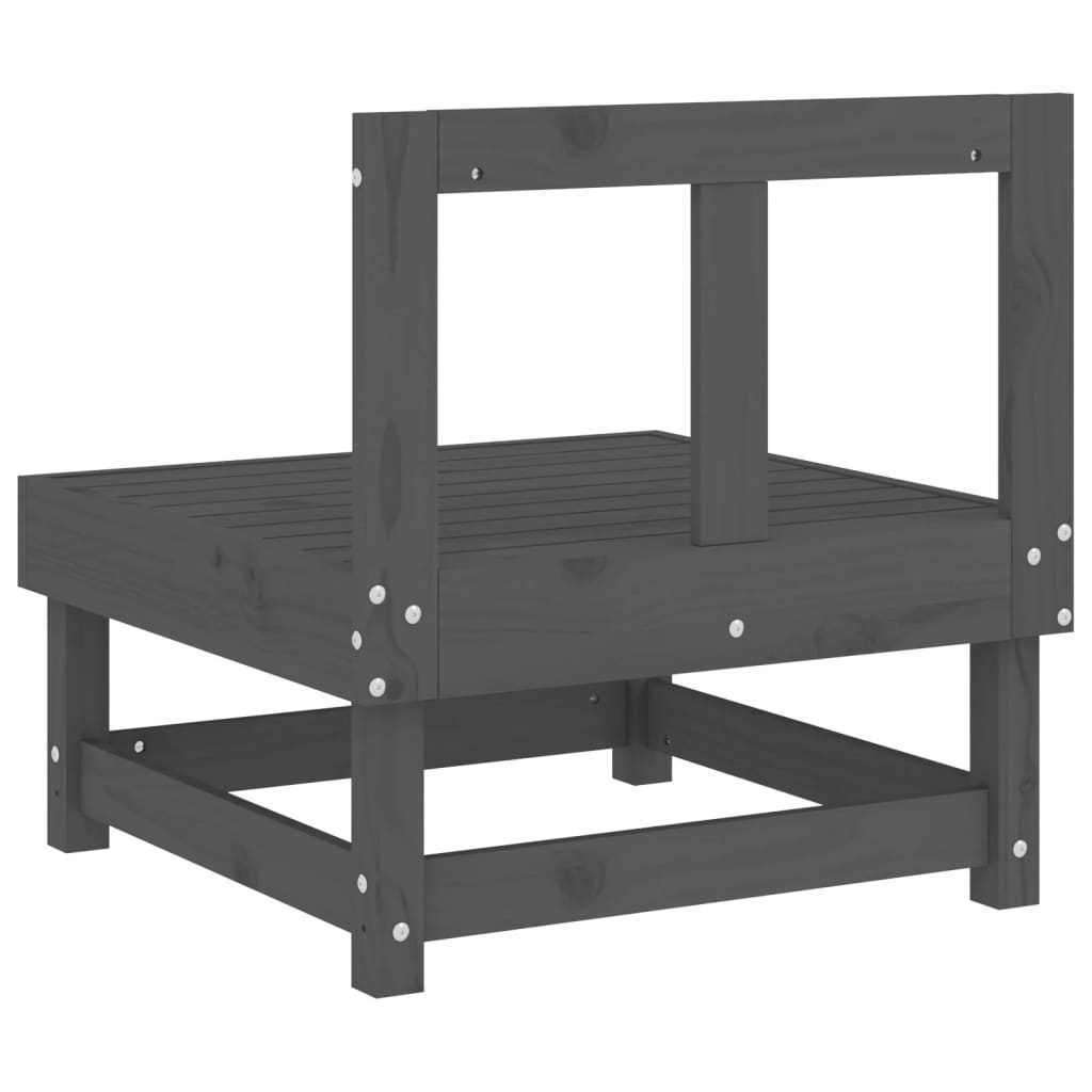 Garden Grey Solid Wood Pine