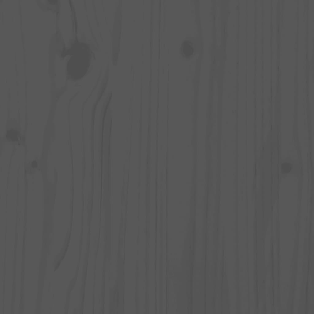 Garden Grey Solid Wood Pine