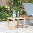 Garden Side Table 40X38X28.5 Cm Solid Wood Douglas