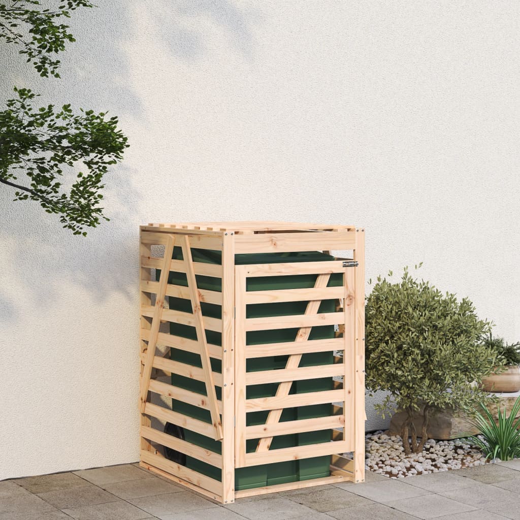 Wheelie Bin Storage Solid Wood Douglas