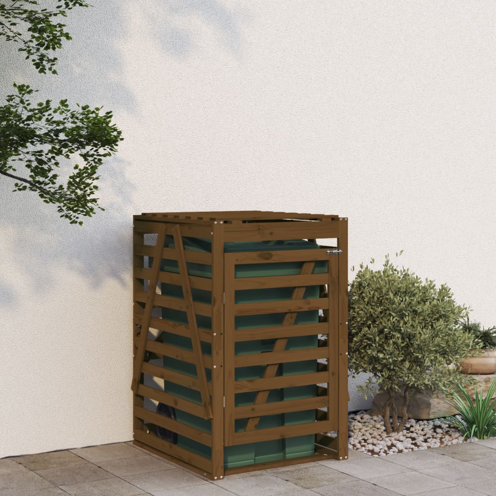 Wheelie Bin Storage Solid Wood Douglas