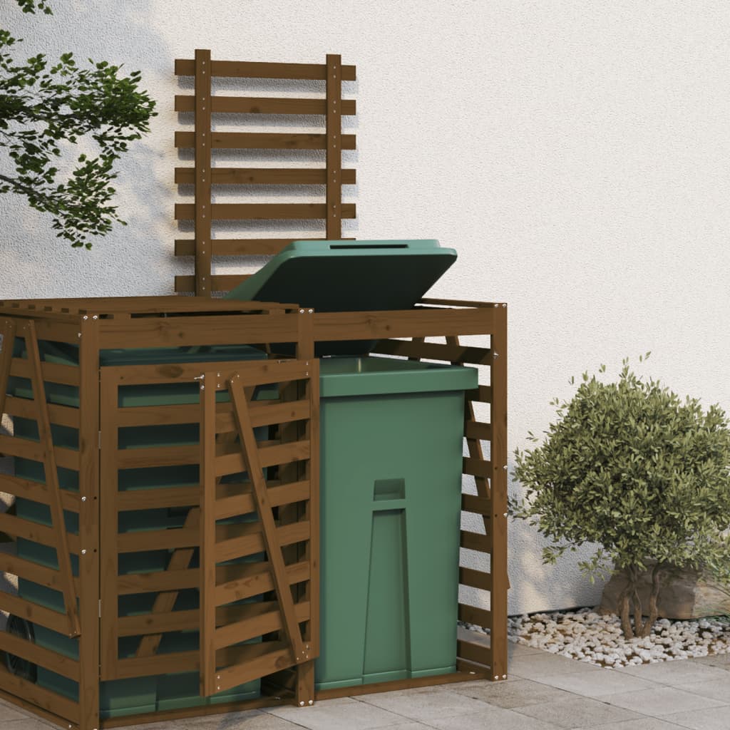 Wheelie Bin Storage Solid Wood Douglas