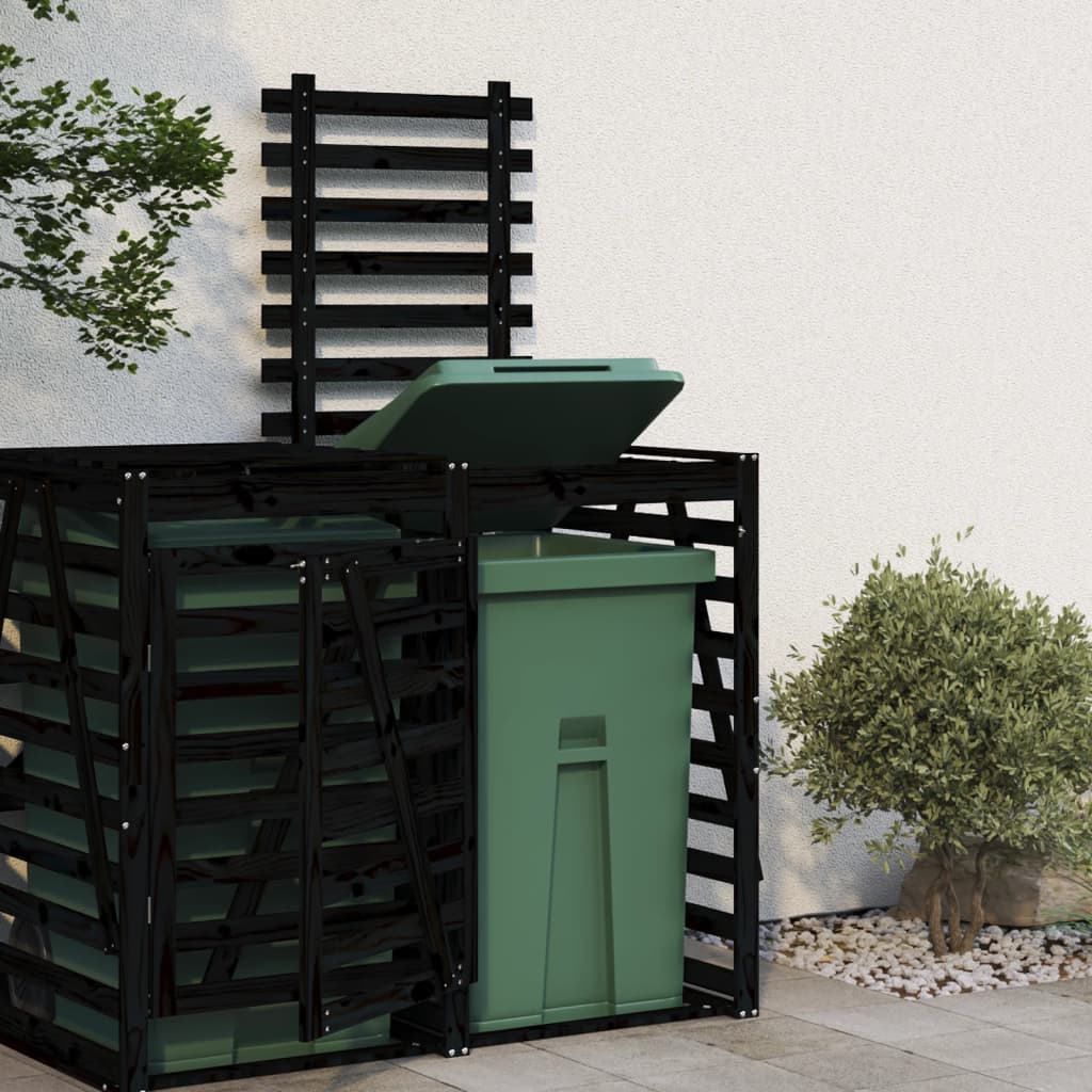 Wheelie Bin Storage Solid Wood Douglas