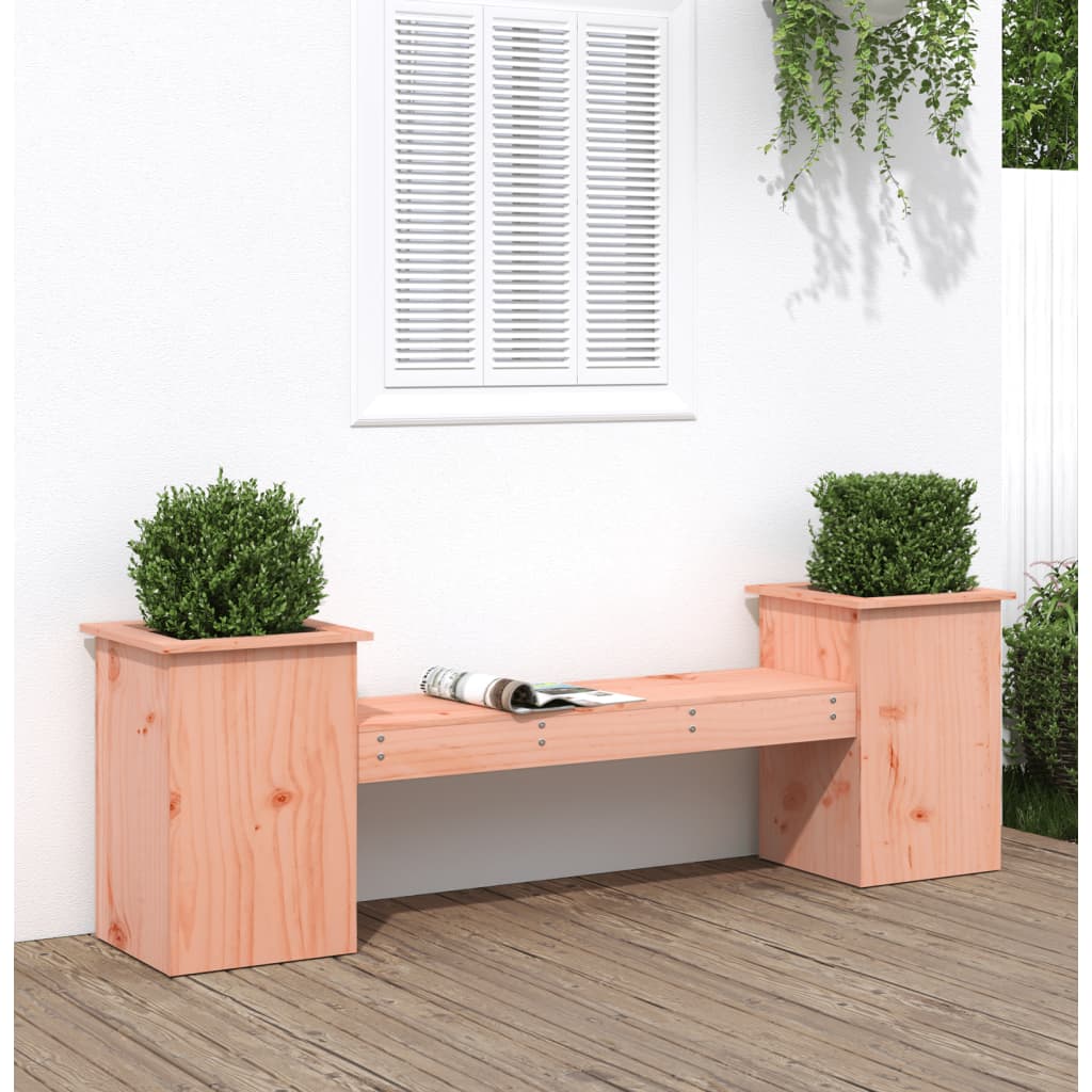Planter Bench 184.5X39.5X56.5 Cm Solid Wood Pine