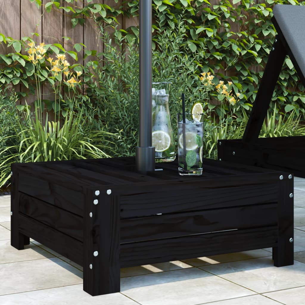 Parasol Base Cover Solid Wood Pine