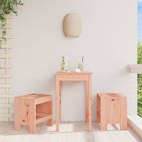 Garden Stools 2 Pcs Solid Wood Pine