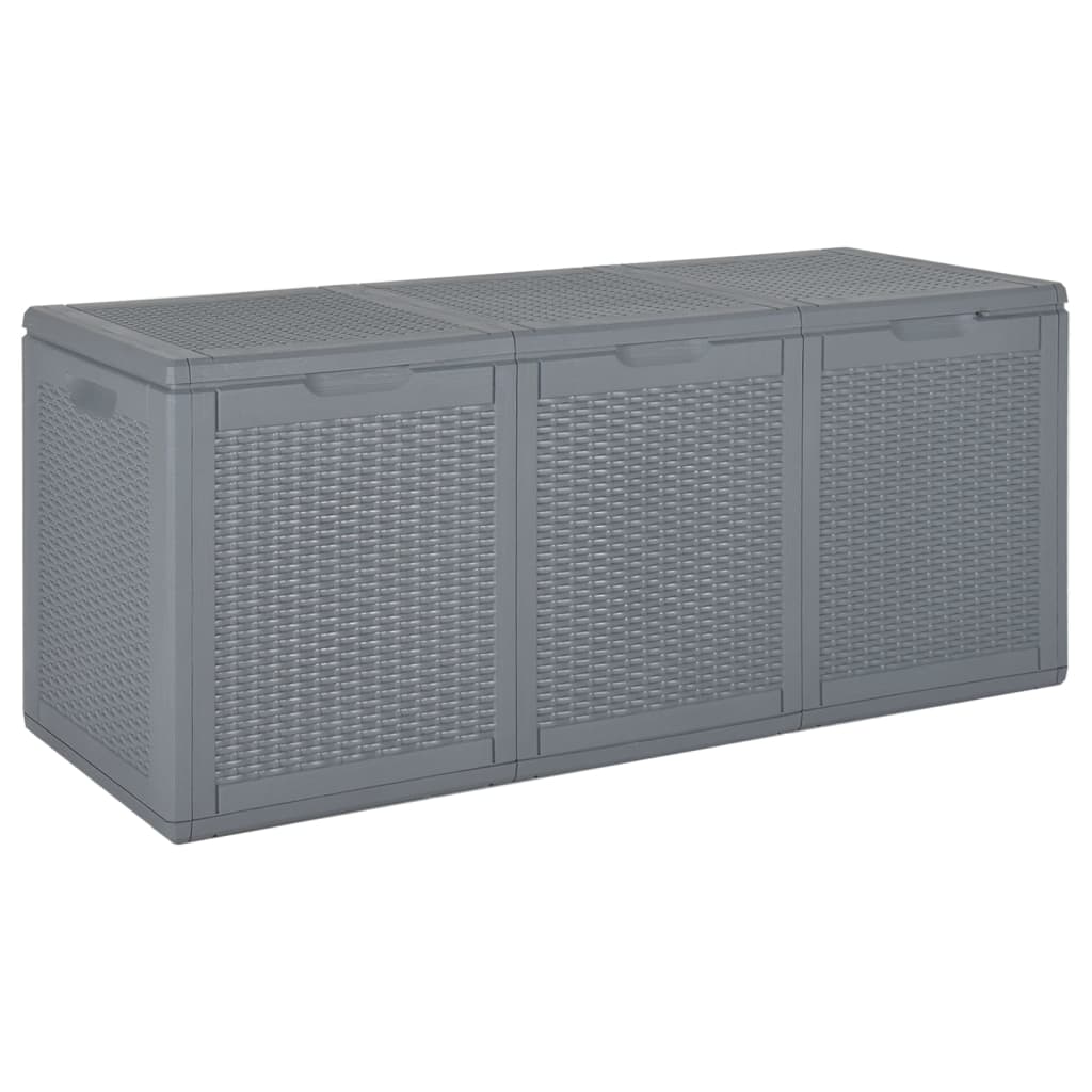 Garden Storage Box 90L Pp Wood Look