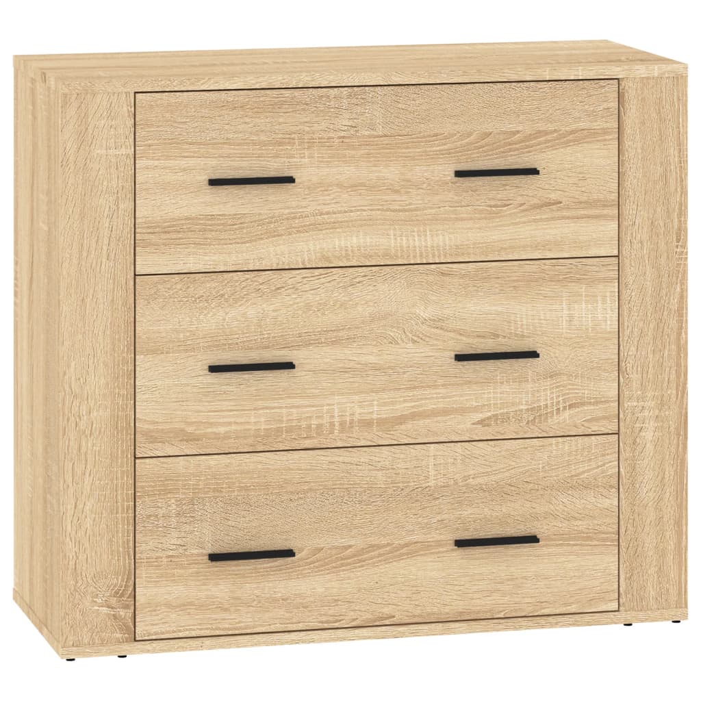 Sideboards 3 Pcs Engineered Wood