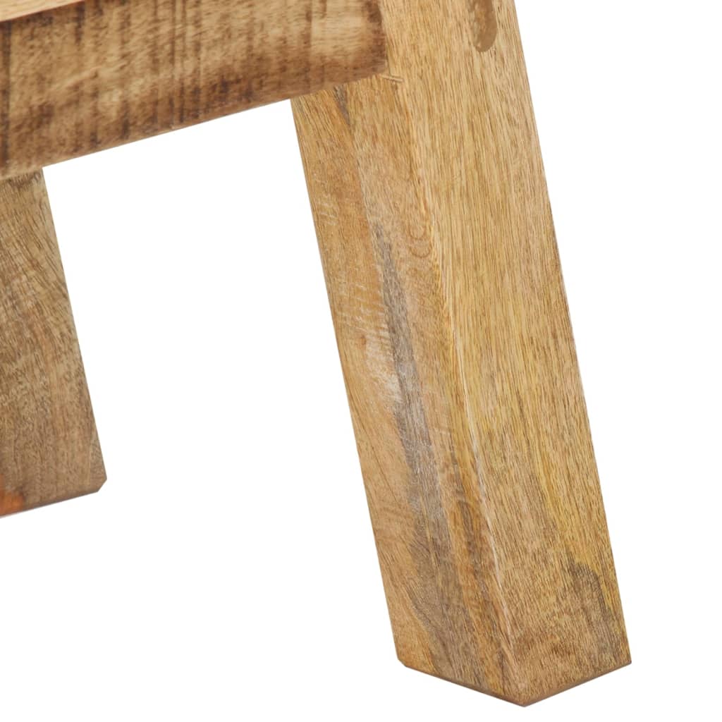 Sideboard Brown And Black 160X30X76 Cm Solid Wood Mango