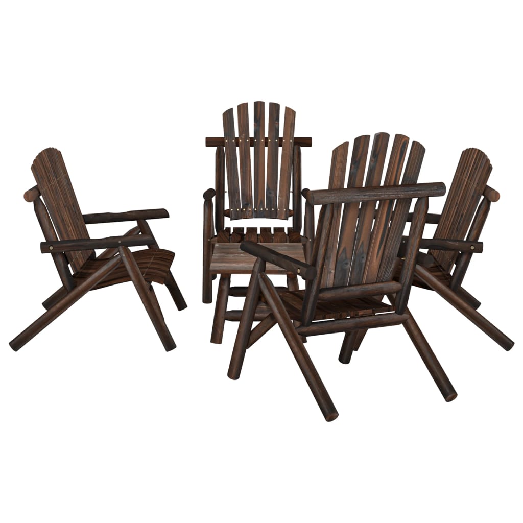 3 Piece Garden Lounge Set Solid Wood Spruce