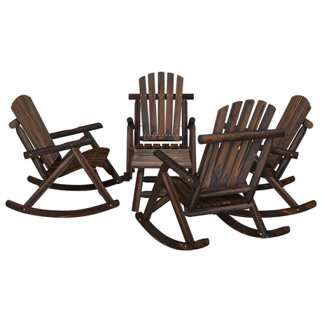 3 Piece Garden Lounge Set Solid Wood Spruce
