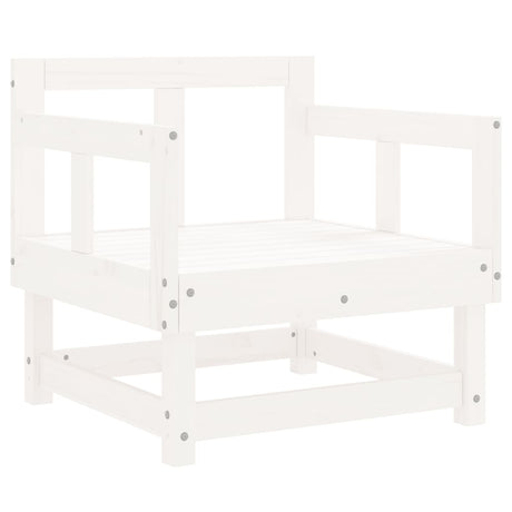 7 Piece Garden Lounge Set Solid Wood Pine