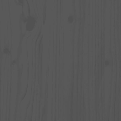 6 Piece Garden Lounge Set Grey Solid Wood Pine