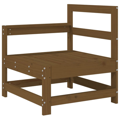 5 Piece Garden Lounge Set Solid Wood Pine