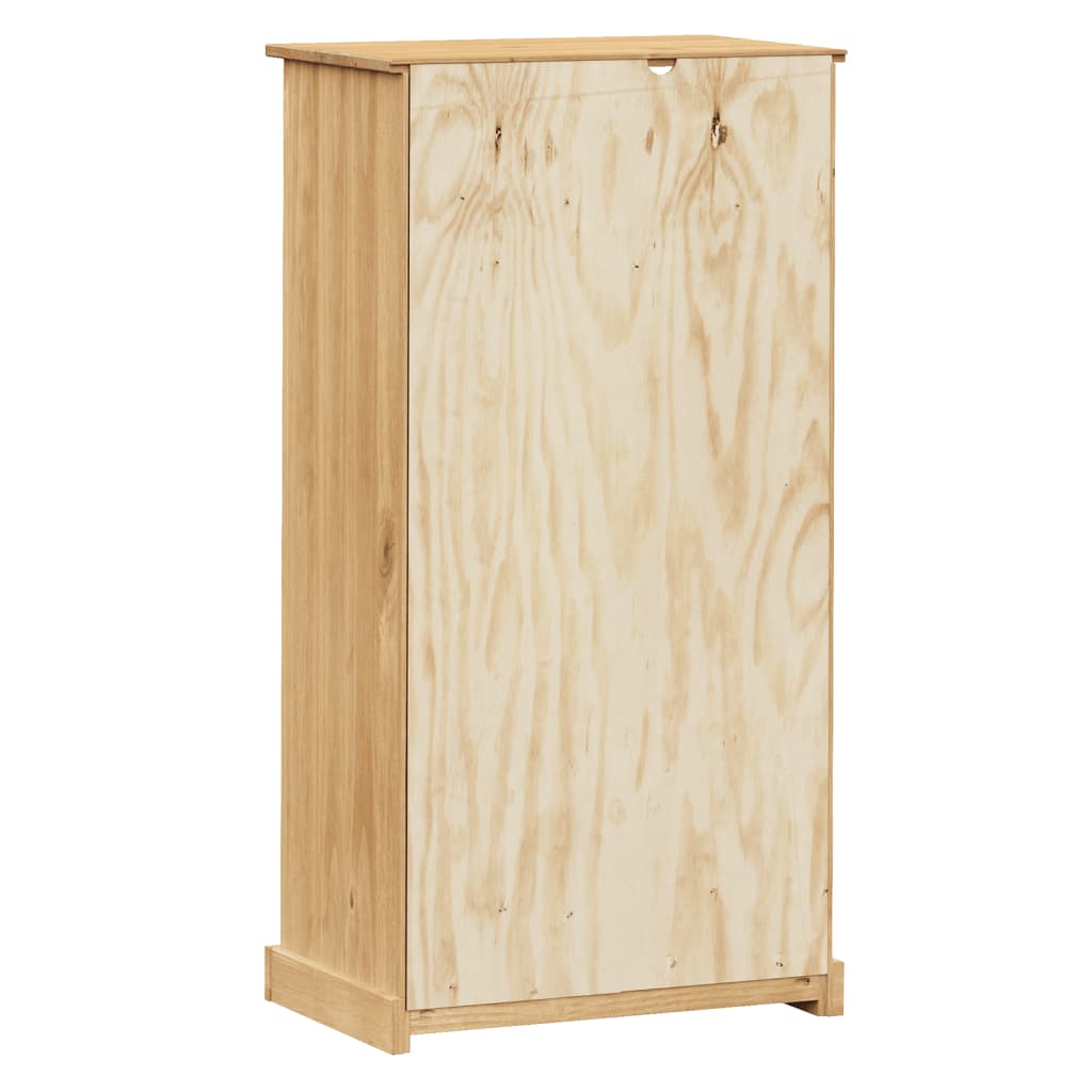 Bookcase Vigo 60X35X114.5 Cm Solid Wood Pine