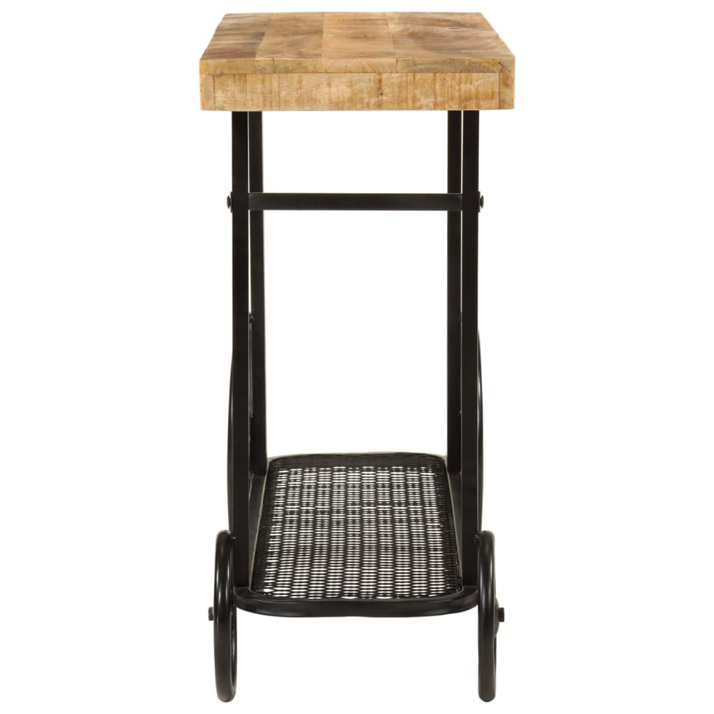 Console Table 112X36X76 Cm Solid Wood Mango And Iron