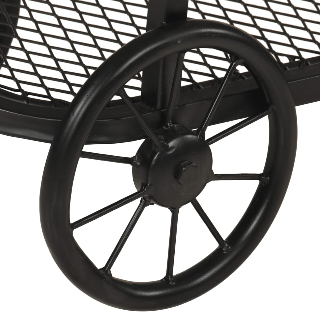 Console Table 112X36X76 Cm Solid Wood Mango And Iron