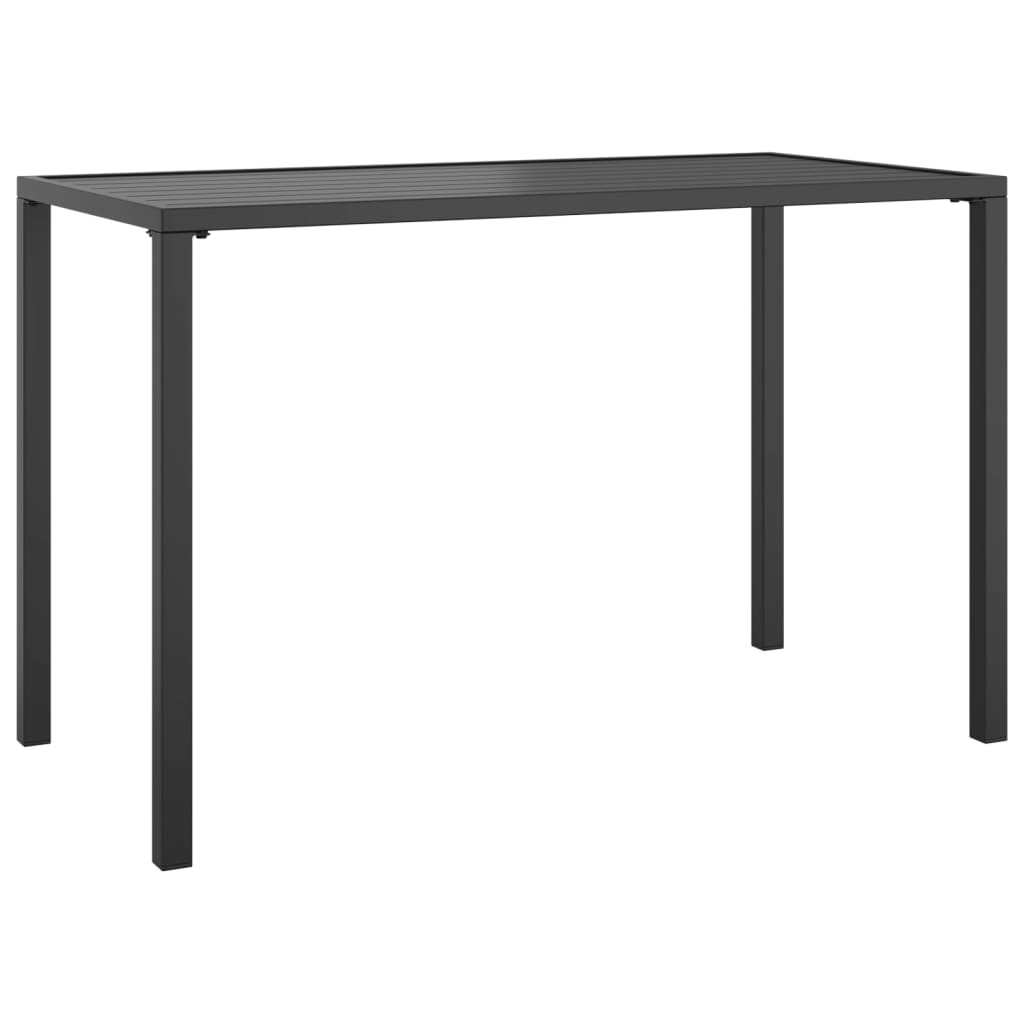 Garden Dining Anthracite 110X54X70 Cm Steel