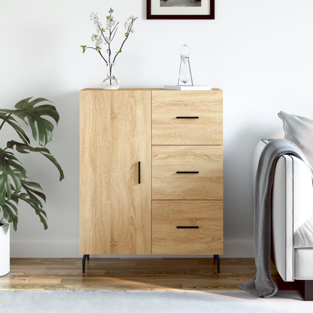 Sideboard 69.5X34X90 Cm Engineered Wood