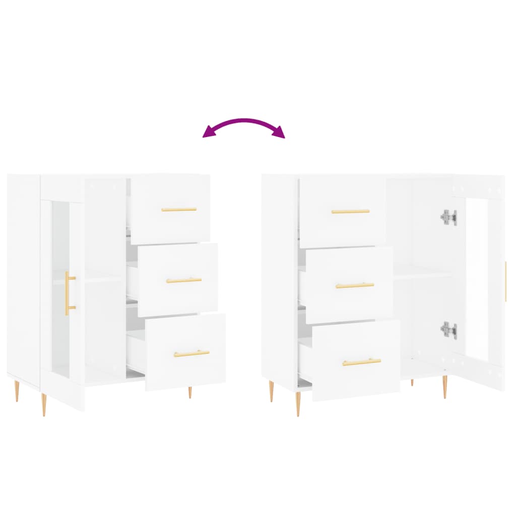 Sideboard 69.5X34X90 Cm Engineered Wood