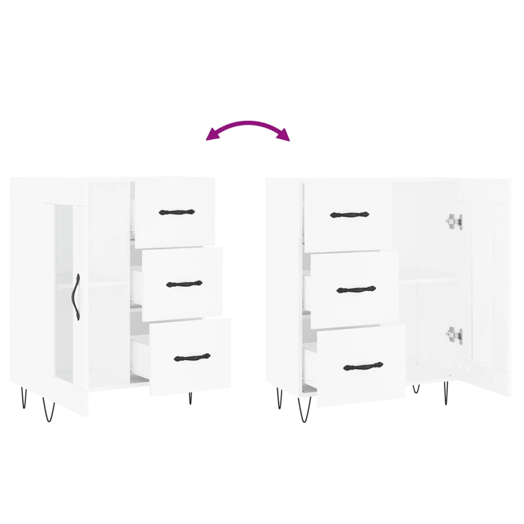 Sideboard 69.5X34X90 Cm Engineered Wood