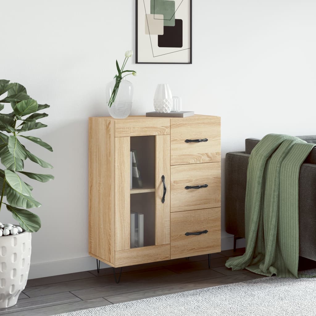 Sideboard 69.5X34X90 Cm Engineered Wood