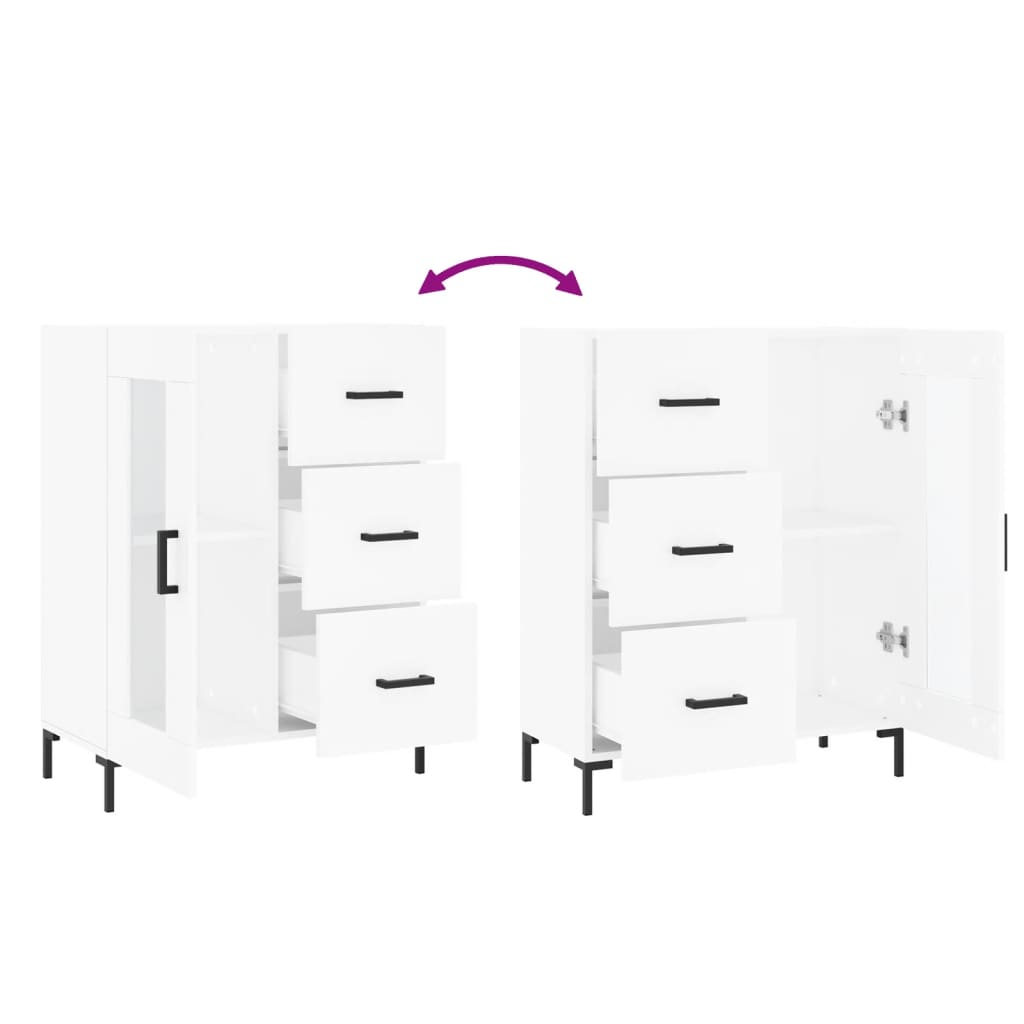 Sideboard 69.5X34X90 Cm Engineered Wood