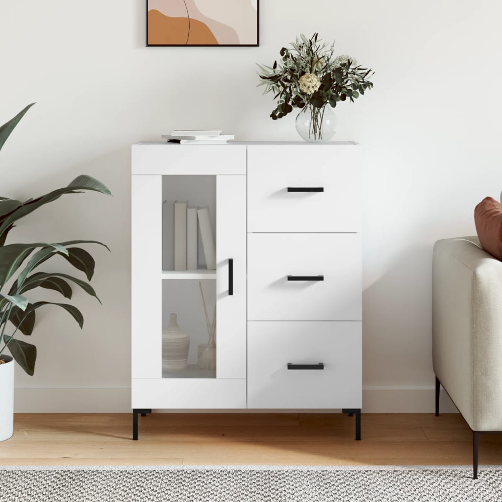 Sideboard 69.5X34X90 Cm Engineered Wood