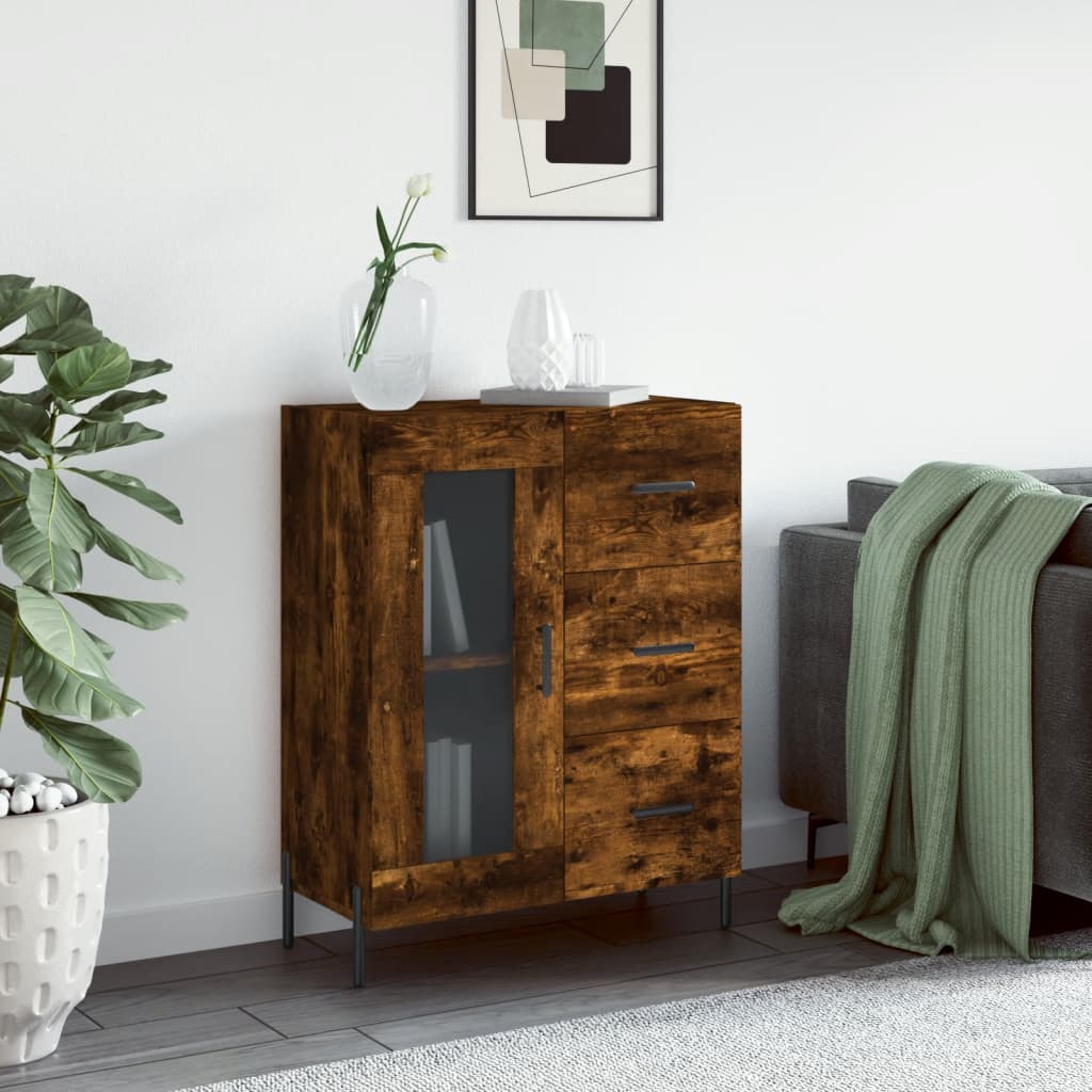 Sideboard 69.5X34X90 Cm Engineered Wood