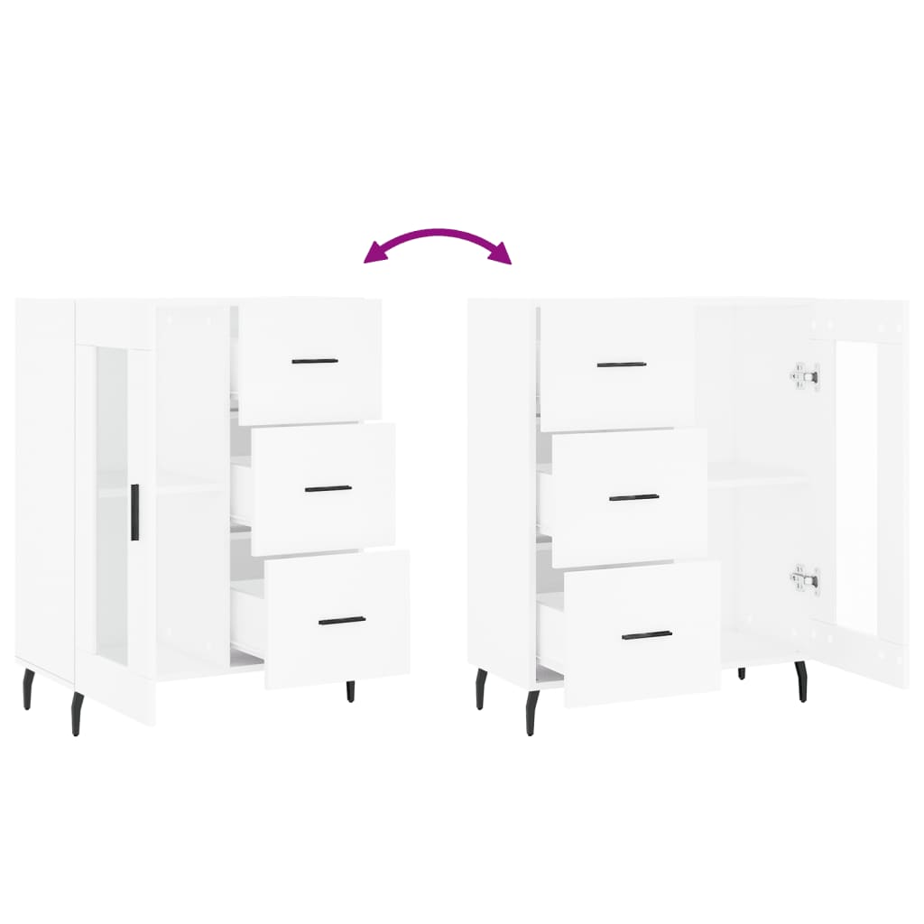 Sideboard 69.5X34X90 Cm Engineered Wood