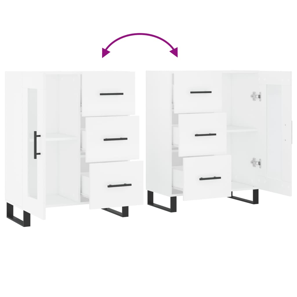 Sideboard 69.5X34X90 Cm Engineered Wood