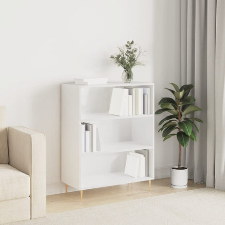 Bookcase 69.5X32.5X90 Cm Engineered Wood