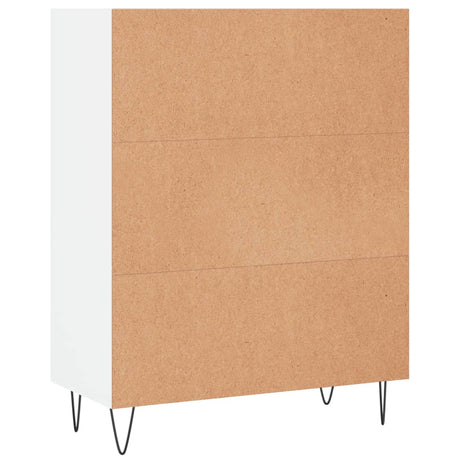 Bookcase 69.5X32.5X90 Cm Engineered Wood