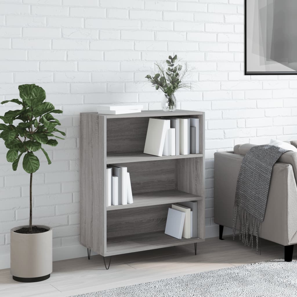 Bookcase 69.5X32.5X90 Cm Engineered Wood