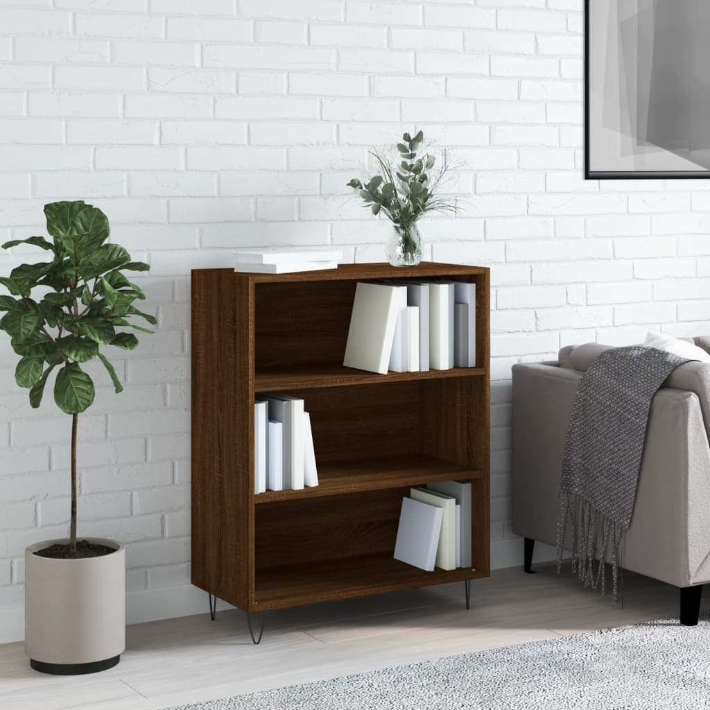Bookcase 69.5X32.5X90 Cm Engineered Wood