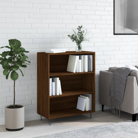 Bookcase 69.5X32.5X90 Cm Engineered Wood