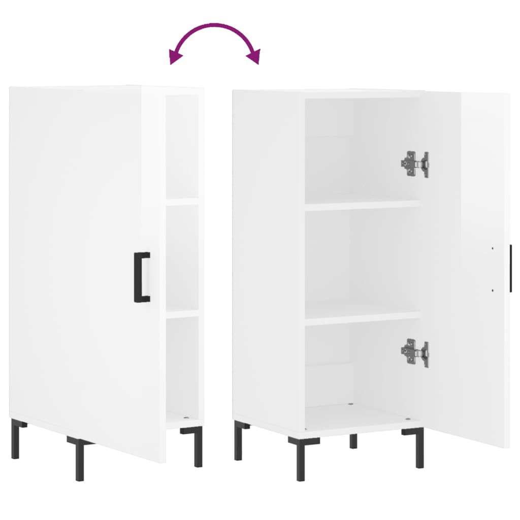 Sideboard 34.5X34X90 Cm Engineered Wood