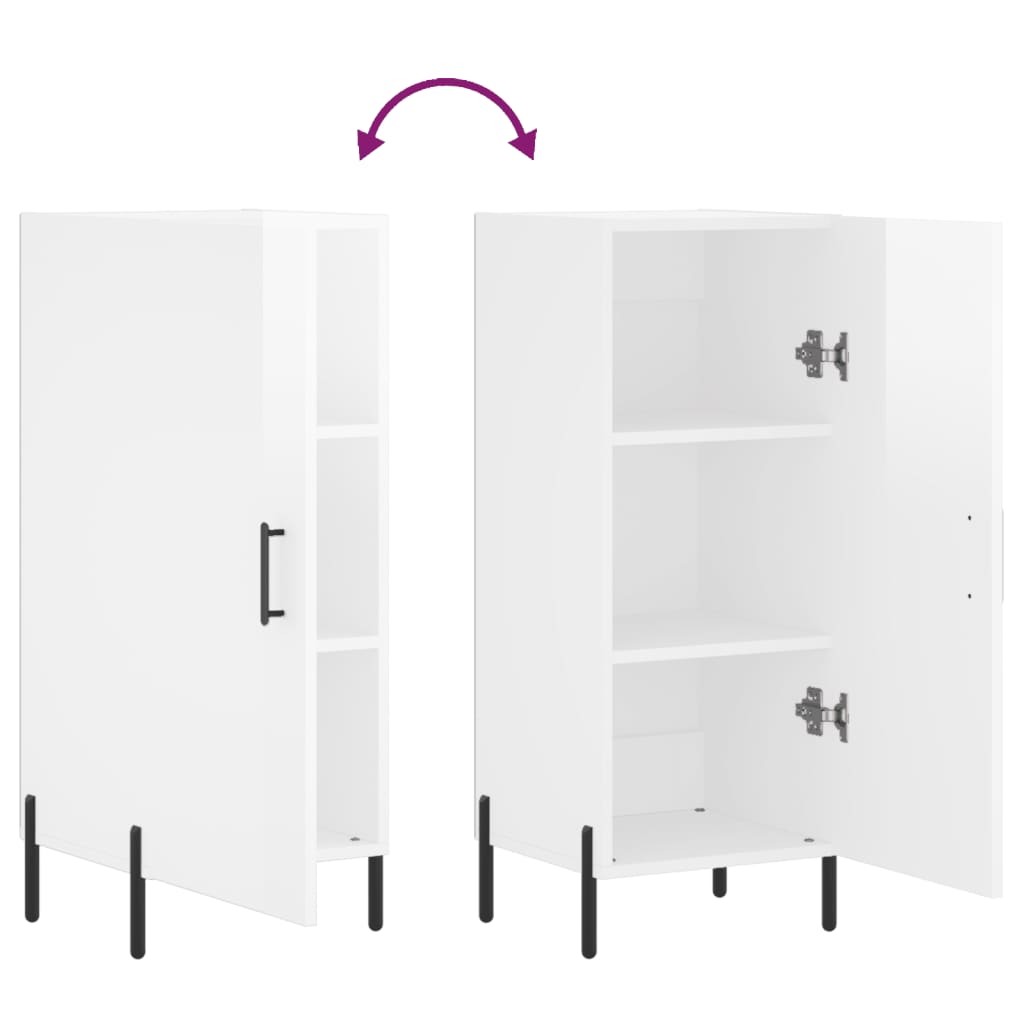 Sideboard 34.5X34X90 Cm Engineered Wood