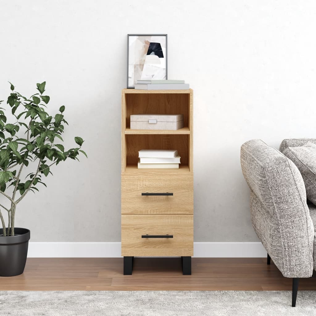 Sideboard 34.5X34X90 Cm Engineered Wood