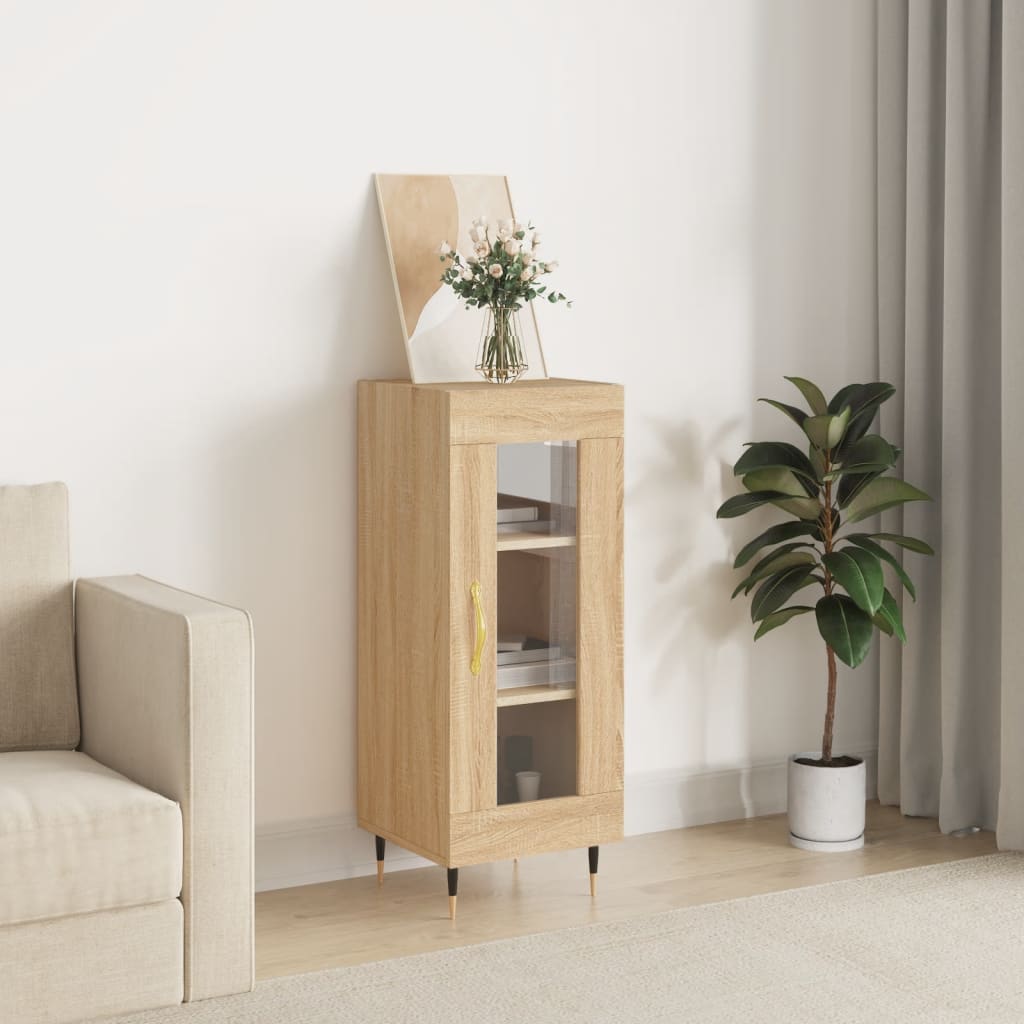 Sideboard 34.5X34X90 Cm Engineered Wood