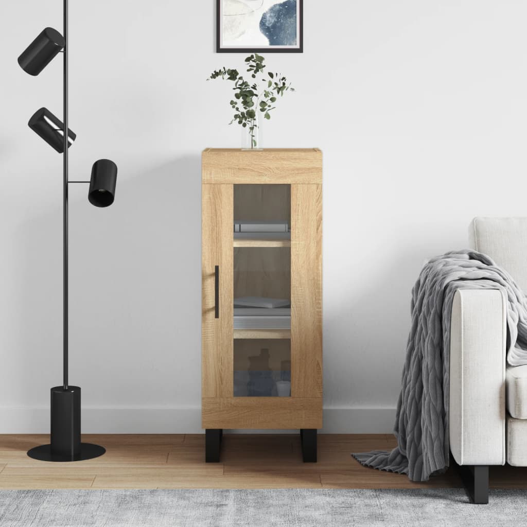 Sideboard 34.5X34X90 Cm Engineered Wood