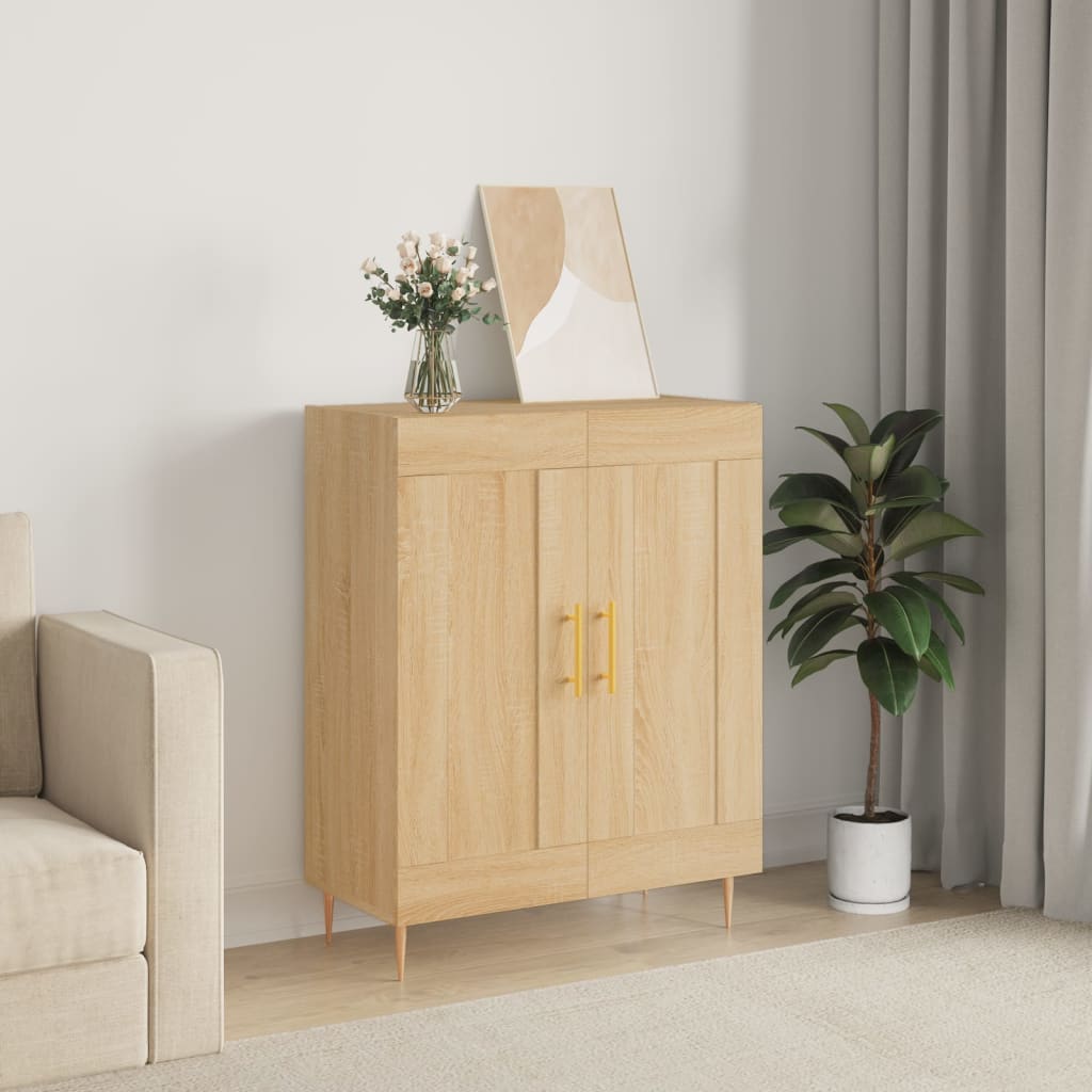 Sideboard 69.5X34X90 Cm Engineered Wood