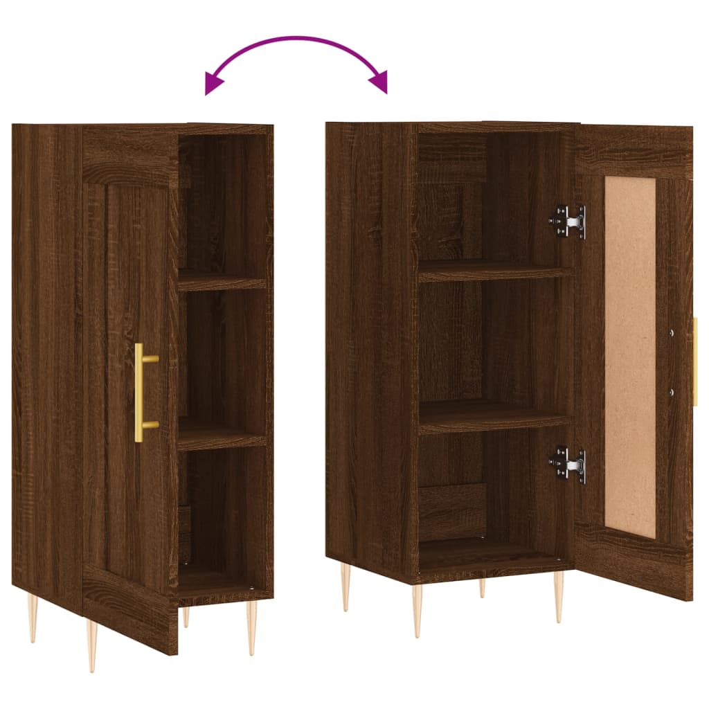 Sideboard 34.5X34X90 Cm Engineered Wood